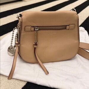 Marc Jacobs Leather Recruit Saddle Bag